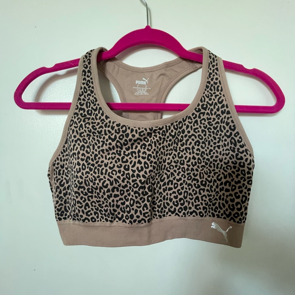 Puma Leopard Sport Bra